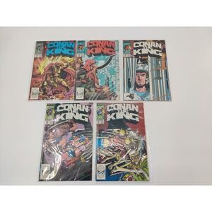 Conan the King Marvel Comics Lot 48 49 51 52‎ 53 *Missing 50*